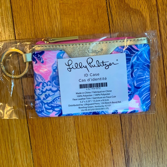 Lilly Pulitzer Accessories - NWT! Lilly Pulitzer ID case zip wallet
